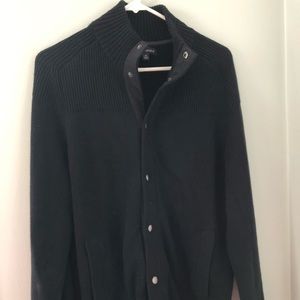 Men’s black dress sweater